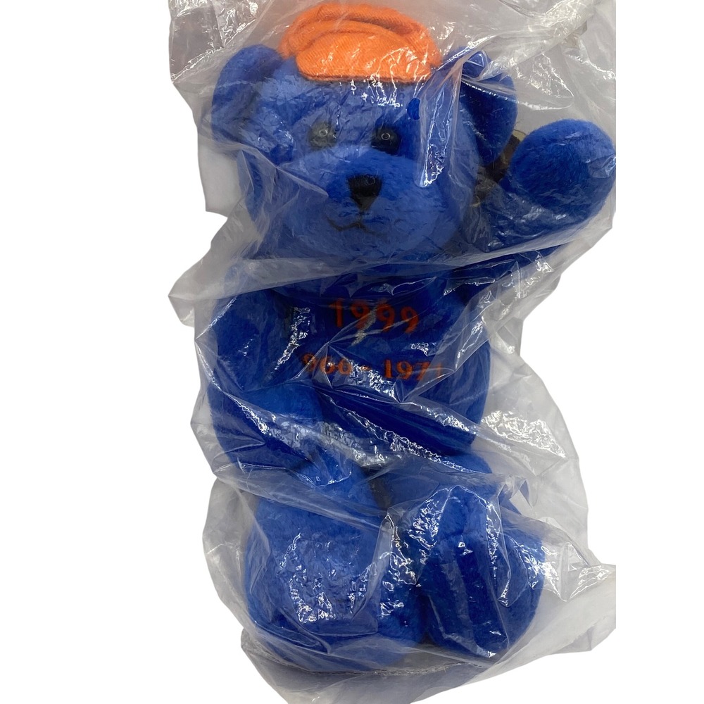 Vintage Nolan Ryan 1999 Express‎ to Cooperstown Baseball Bear Plush 1966-1971